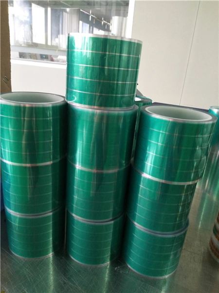 PCB Masking Tape, High Temperature Green Pet Tape Made with Polyester and Silicone for Powder Coating and Masking