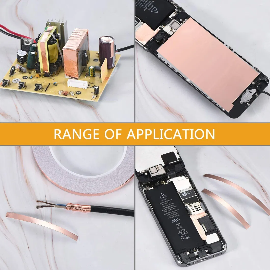 Insulation Copper Foil Tape Used in EMI Shielding Tape